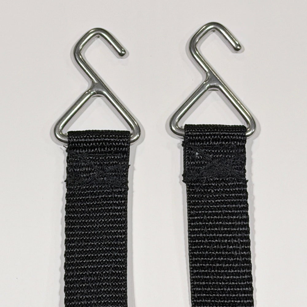 Extenders (2x) for Single Pulley Two-Arm Exercises