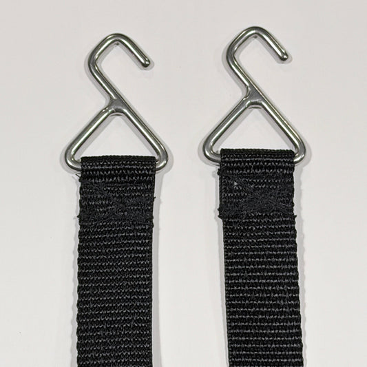 Extenders (2x) for Single Pulley Two-Arm Exercises