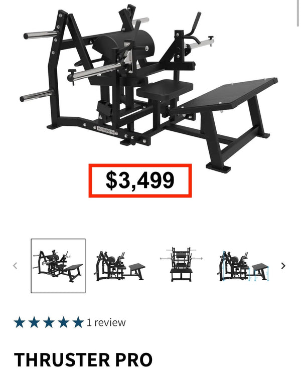 Hip Thrust Machine