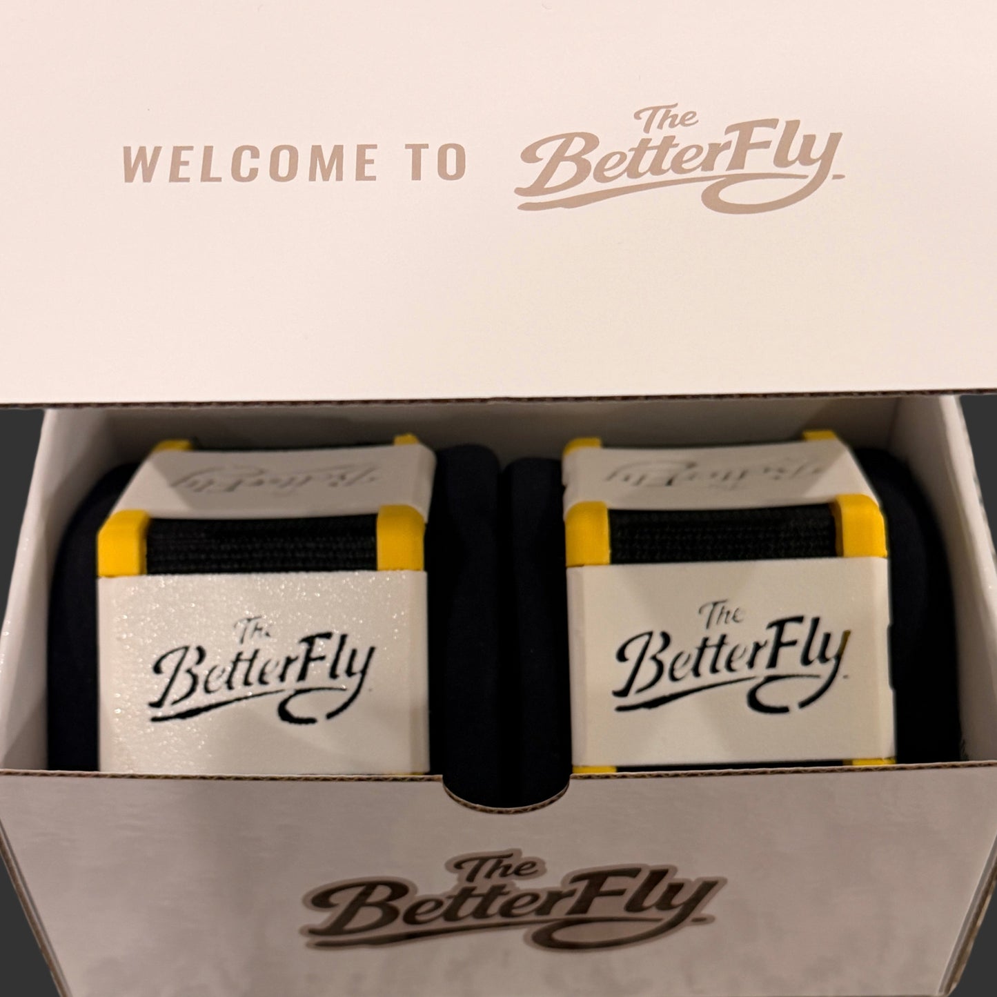 Yellow Product in Box