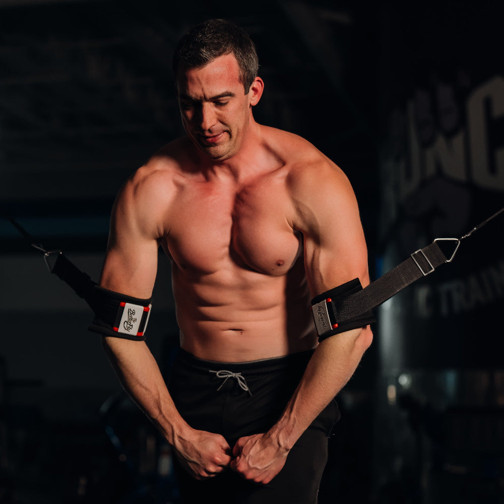 The Better-Fly | Grip-Less Support Cuff for Elbow and Knee Isolation Lifting (Official Release) Sold in Pairs