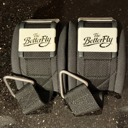 The Better-Fly - Solid Elbow and Knee Cuffs for Grip-Free Lifting (pair)
