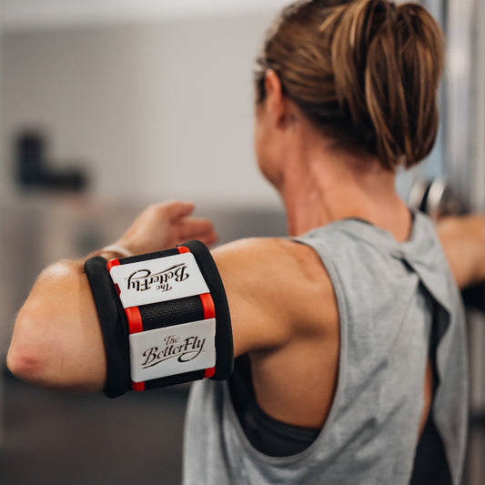 The Better-Fly - Grip-Free Elbow and Knee Cuffs for Better Muscle Isolation (pair)