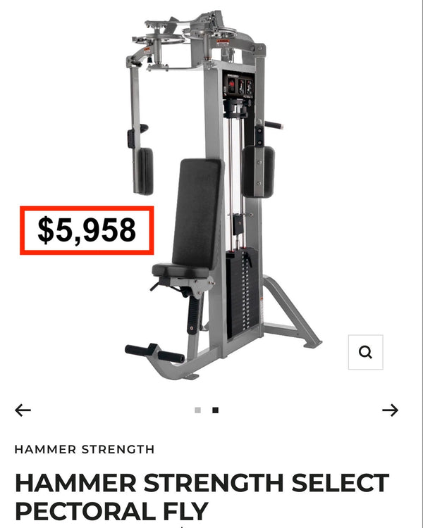 Elbow Loaded Pec Deck