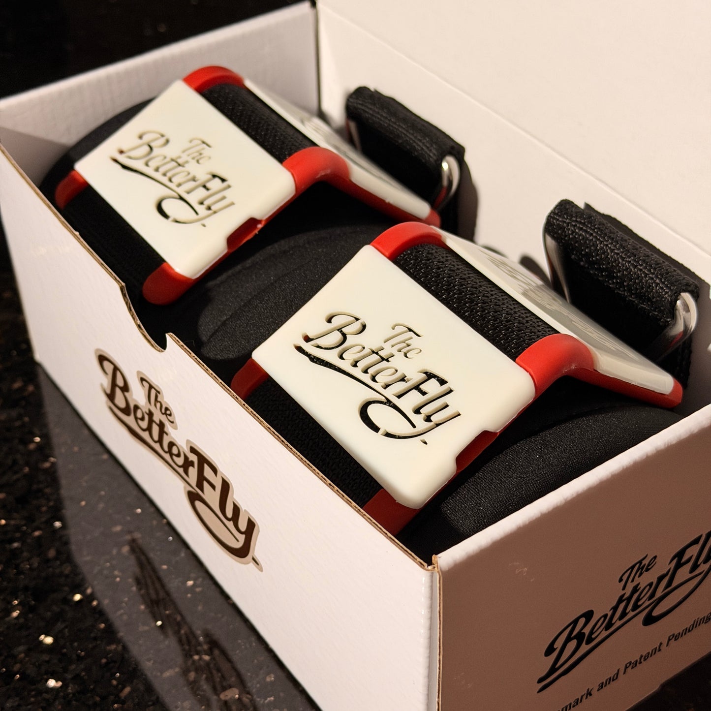 The Better-Fly | Grip-Less Support Cuff for Elbow and Knee Isolation Lifting (Official Release) Sold in Pairs