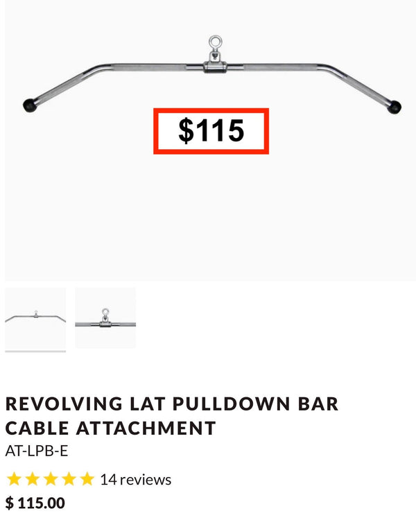 Lat Pulldown Bar